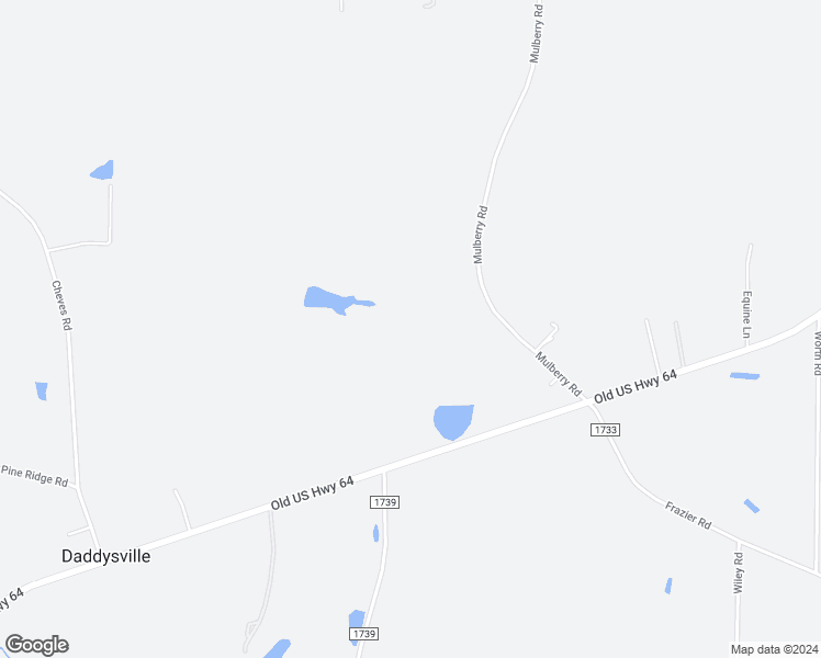 map of restaurants, bars, coffee shops, grocery stores, and more near 2348 Old US Highway 64 in Spring Hope