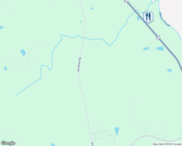 map of restaurants, bars, coffee shops, grocery stores, and more near 6660 Stockard Road in Graham