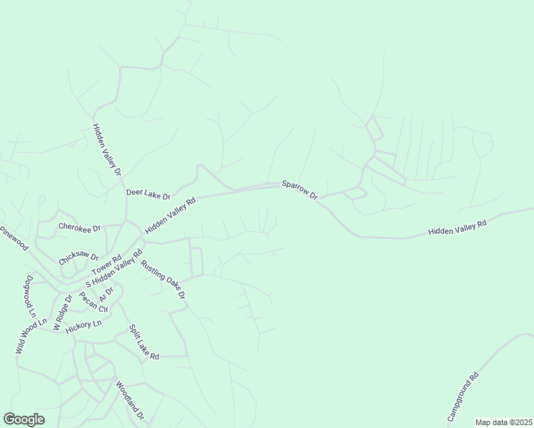 map of restaurants, bars, coffee shops, grocery stores, and more near Slintree Court in Nunnelly