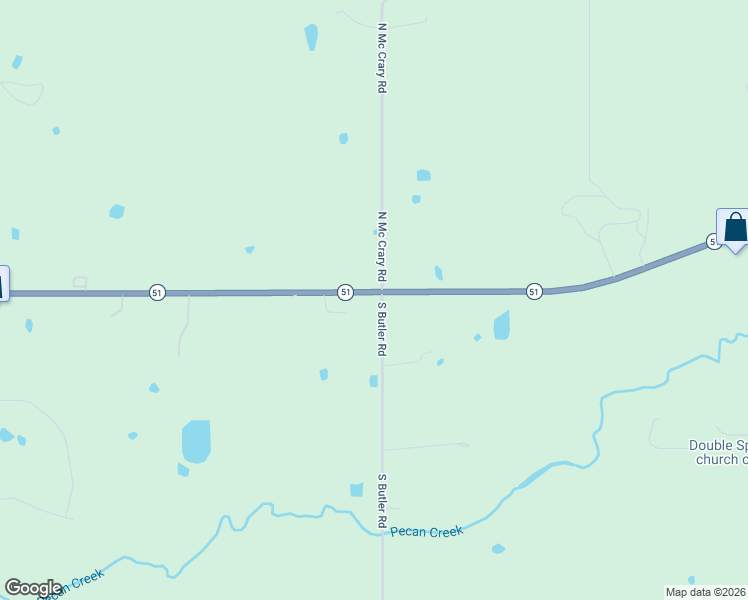 map of restaurants, bars, coffee shops, grocery stores, and more near 12967 Oklahoma 51 in Tahlequah
