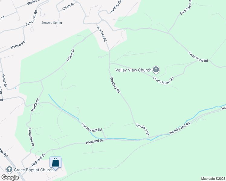 map of restaurants, bars, coffee shops, grocery stores, and more near 452 Woolsey Road in Harriman