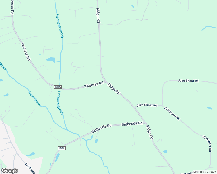 map of restaurants, bars, coffee shops, grocery stores, and more near 4849 Ridge Road in Lexington