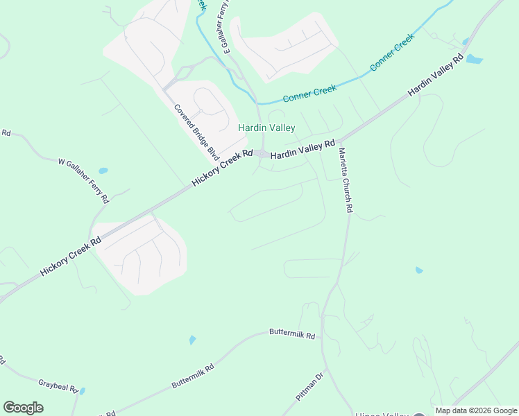 map of restaurants, bars, coffee shops, grocery stores, and more near 12140 Hardin Valley Road in Knoxville