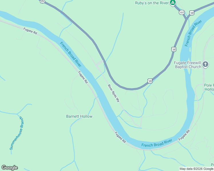 map of restaurants, bars, coffee shops, grocery stores, and more near River Rpaids Way in Del Rio