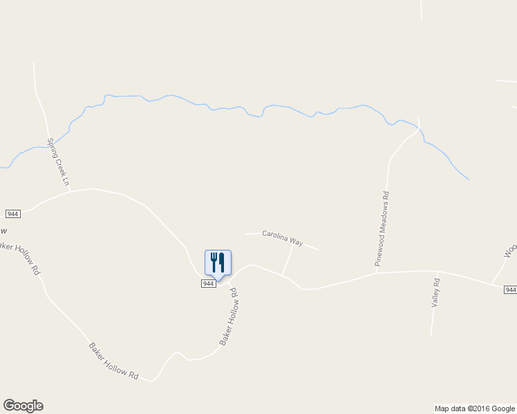 map of restaurants, bars, coffee shops, grocery stores, and more near 10080 Carolina Drive in Nunnelly