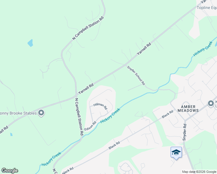 map of restaurants, bars, coffee shops, grocery stores, and more near 1652 Dempsey Road in Knoxville