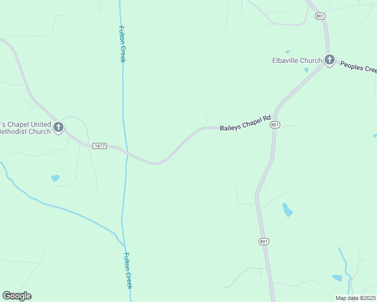 map of restaurants, bars, coffee shops, grocery stores, and more near 1026 Baileys Chapel Road in Advance