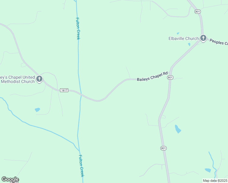 map of restaurants, bars, coffee shops, grocery stores, and more near 1026 Baileys Chapel Road in Advance