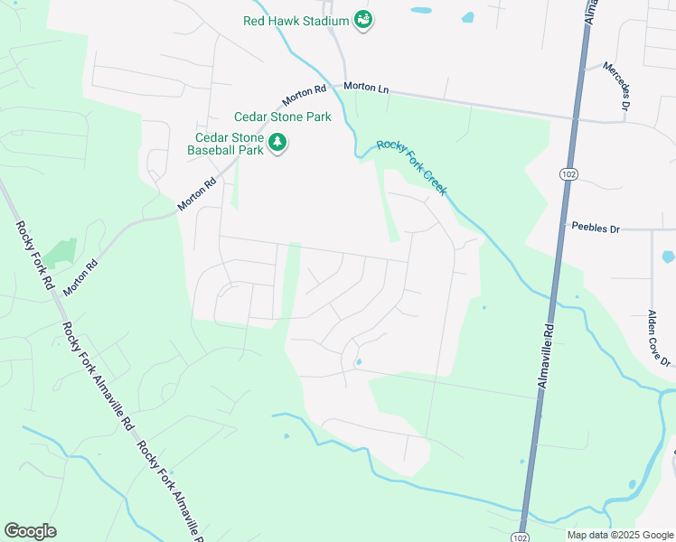 map of restaurants, bars, coffee shops, grocery stores, and more near Carnation Drive in Smyrna