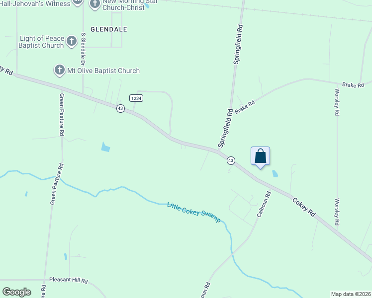 map of restaurants, bars, coffee shops, grocery stores, and more near 2871 Cokey Rd in Rocky Mt