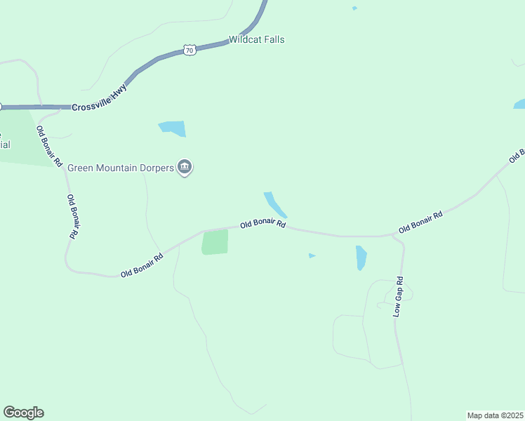 map of restaurants, bars, coffee shops, grocery stores, and more near 1499 Old Bonair Road in Sparta