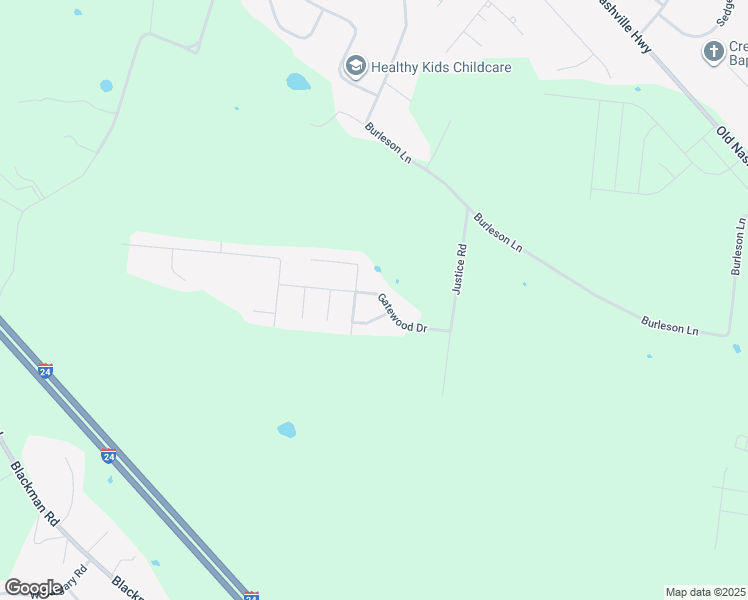 map of restaurants, bars, coffee shops, grocery stores, and more near 213 Gatewood Drive in Murfreesboro