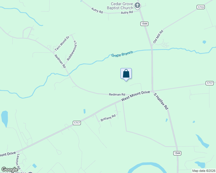 map of restaurants, bars, coffee shops, grocery stores, and more near 6349 Redman Road in Rocky Mount