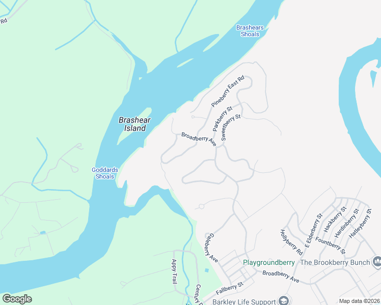 map of restaurants, bars, coffee shops, grocery stores, and more near 107 Pineberry West Road in Oak Ridge