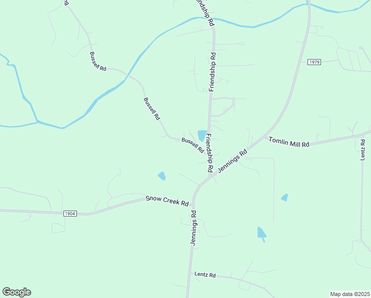 map of restaurants, bars, coffee shops, grocery stores, and more near 117 Bussell Road in Statesville