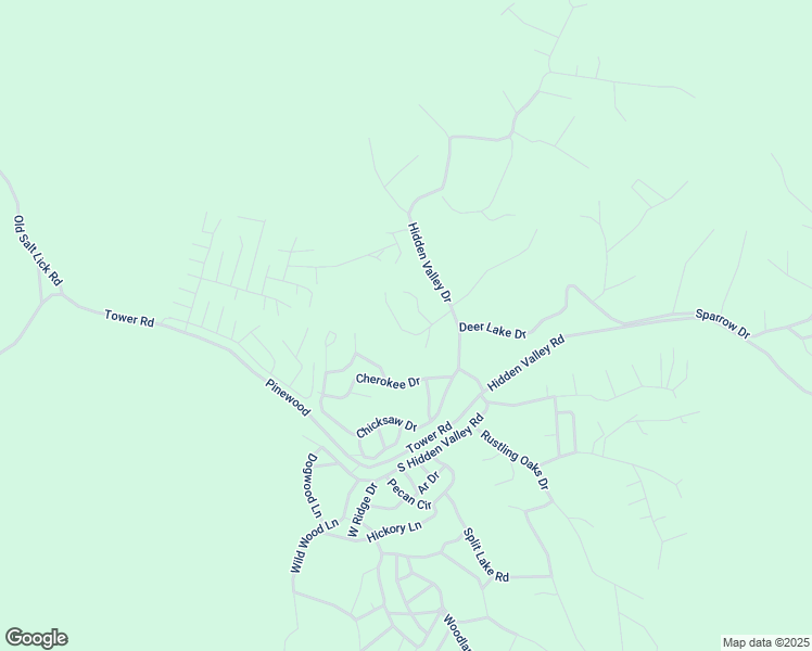 map of restaurants, bars, coffee shops, grocery stores, and more near 2518 Lakeview Drive in Nunnelly