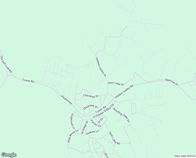 map of restaurants, bars, coffee shops, grocery stores, and more near Ute Court in Nunnelly