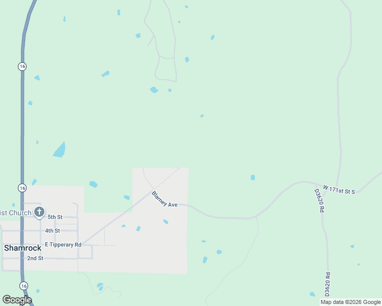 map of restaurants, bars, coffee shops, grocery stores, and more near 51730 East Tipperary Road in Drumright