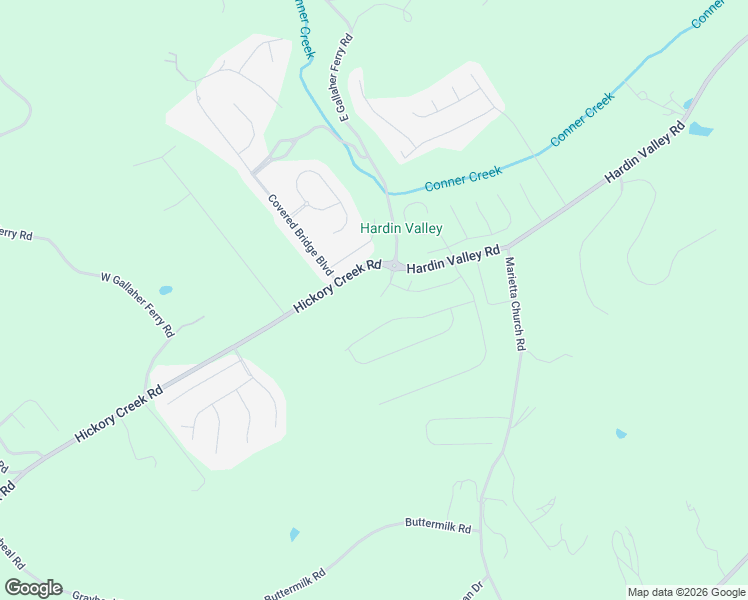 map of restaurants, bars, coffee shops, grocery stores, and more near 12140 Hardin Valley Road in Knoxville