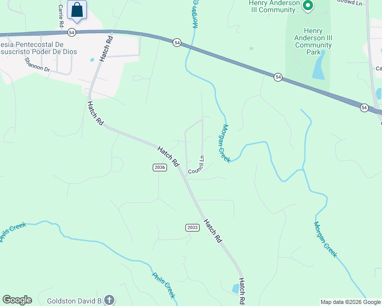 map of restaurants, bars, coffee shops, grocery stores, and more near 614 Council Lane in Chapel Hill