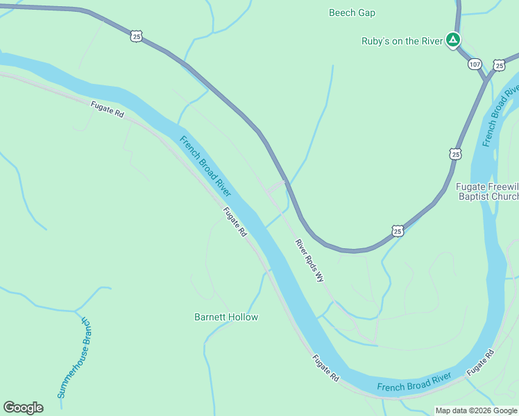 map of restaurants, bars, coffee shops, grocery stores, and more near River Rpaids Way in Del Rio