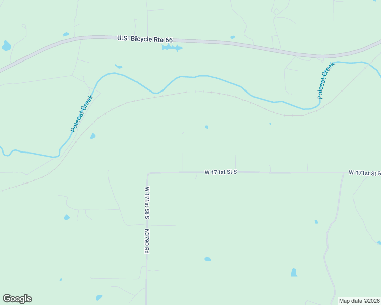 map of restaurants, bars, coffee shops, grocery stores, and more near 23781 E0760 Road in Kellyville