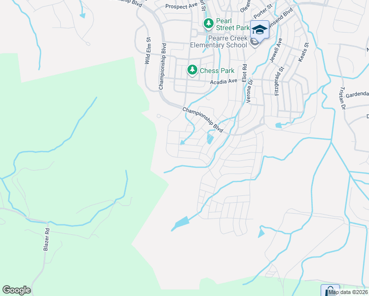 map of restaurants, bars, coffee shops, grocery stores, and more near 1056 Calico Street in Franklin