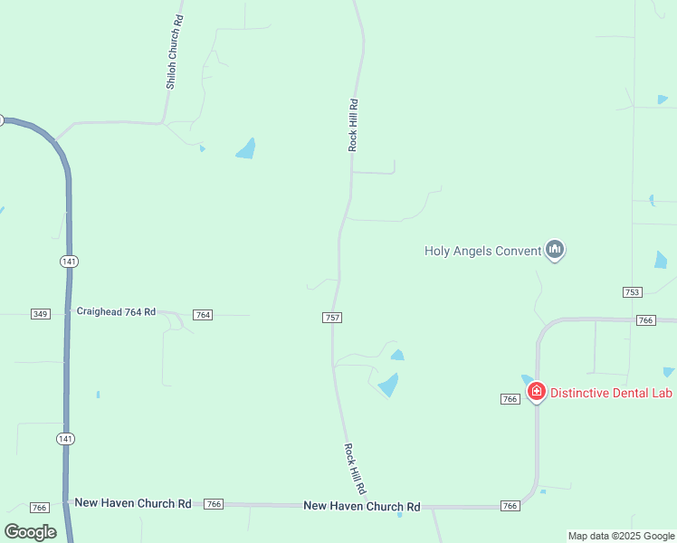 map of restaurants, bars, coffee shops, grocery stores, and more near 640 County Road 757 in Jonesboro