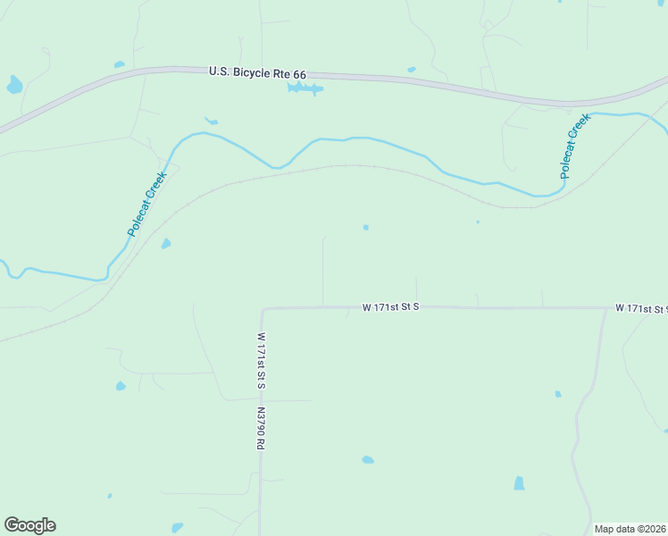 map of restaurants, bars, coffee shops, grocery stores, and more near 23781 E0760 Road in Kellyville