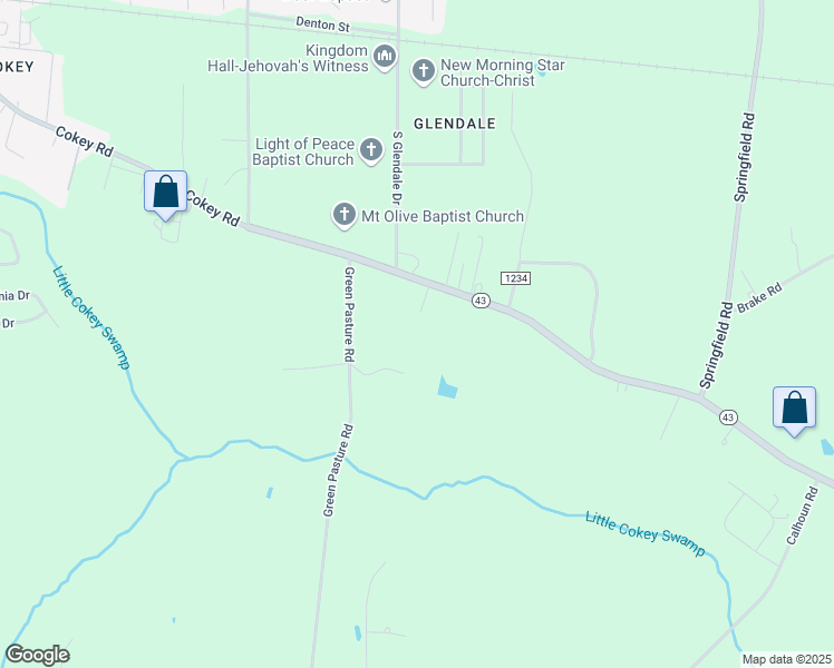map of restaurants, bars, coffee shops, grocery stores, and more near in Rocky Mount