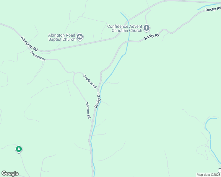 map of restaurants, bars, coffee shops, grocery stores, and more near 4386 Rocky Road in Lenoir