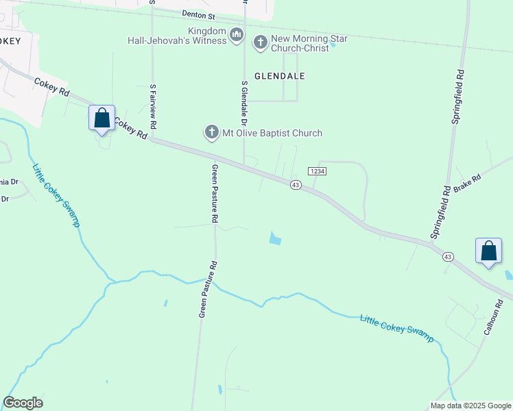 map of restaurants, bars, coffee shops, grocery stores, and more near in Rocky Mount