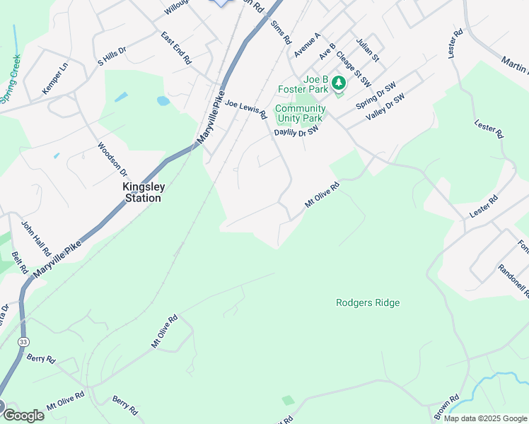 map of restaurants, bars, coffee shops, grocery stores, and more near 4700 Reed Lane in Knoxville