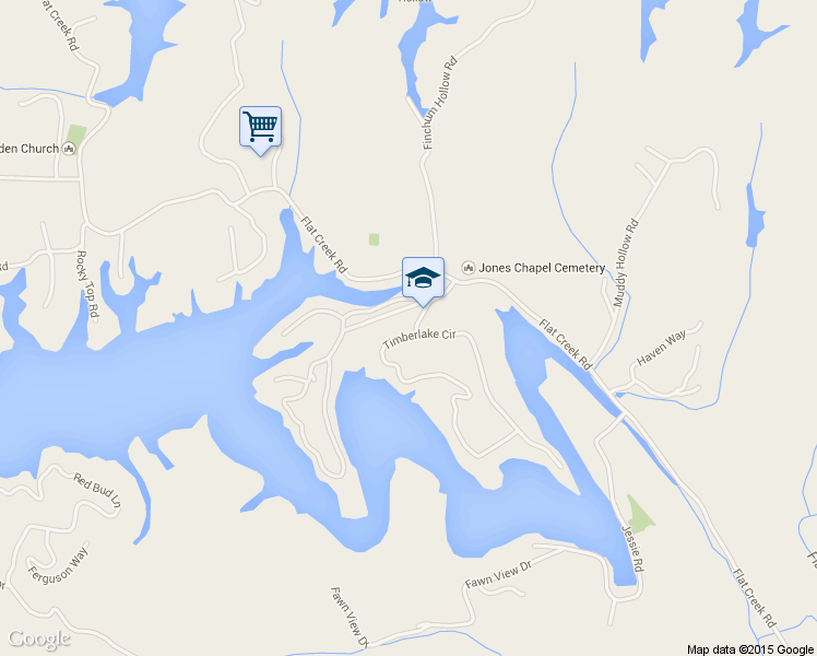 map of restaurants, bars, coffee shops, grocery stores, and more near 1072 Timberlake Circle in Sevierville