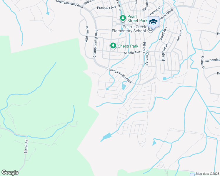 map of restaurants, bars, coffee shops, grocery stores, and more near 1056 Calico Street in Franklin