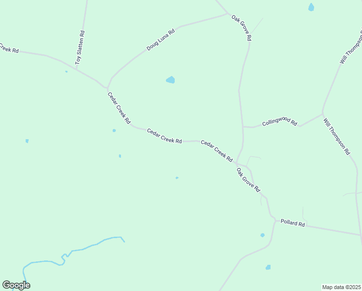 map of restaurants, bars, coffee shops, grocery stores, and more near 4132 Cedar Creek Road in Walling