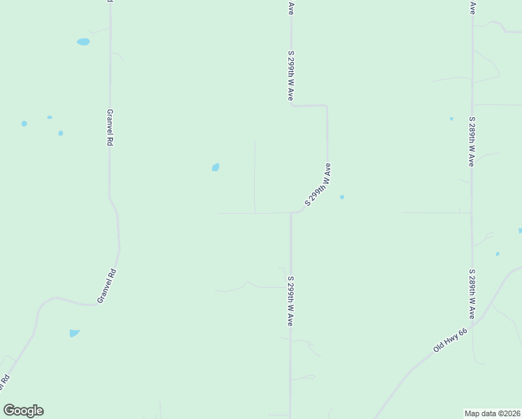 map of restaurants, bars, coffee shops, grocery stores, and more near 16944 South 289th West Avenue in Bristow
