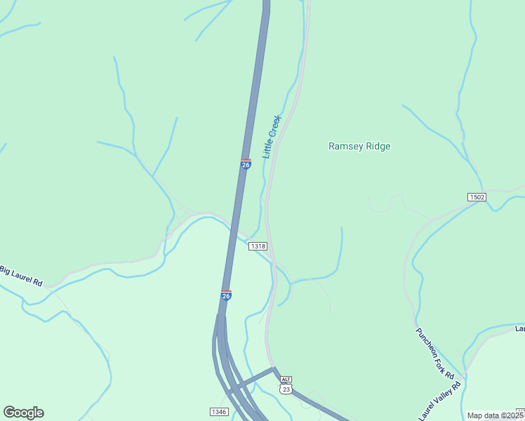 map of restaurants, bars, coffee shops, grocery stores, and more near 11811 U.S. 23 in Mars Hill