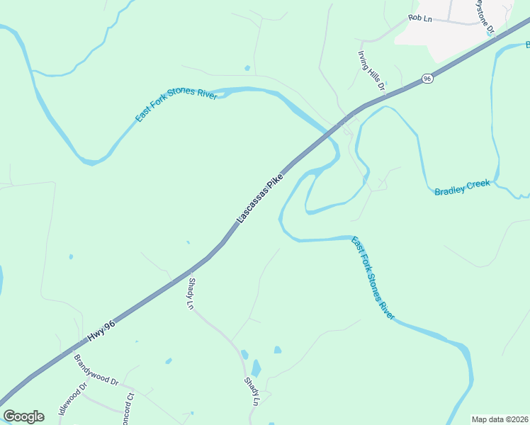map of restaurants, bars, coffee shops, grocery stores, and more near 4428 Lascassas Pike in Murfreesboro