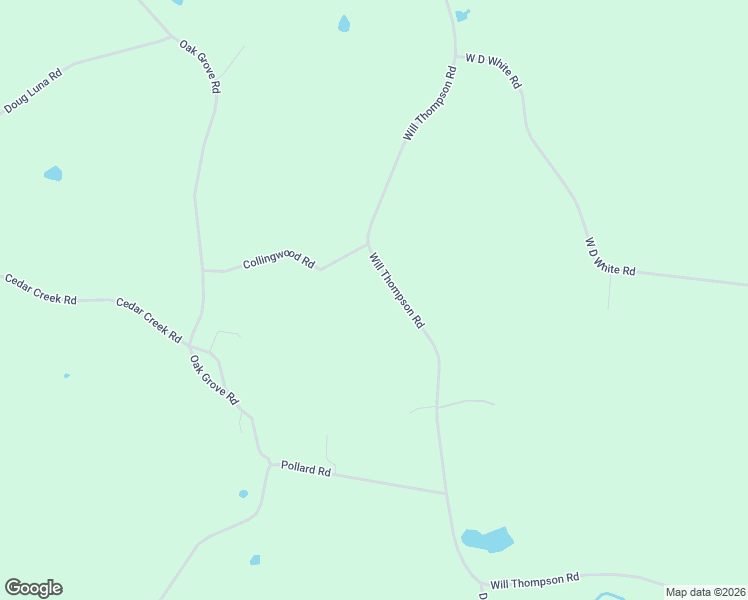 map of restaurants, bars, coffee shops, grocery stores, and more near 3080 Will Thompson Road in Walling