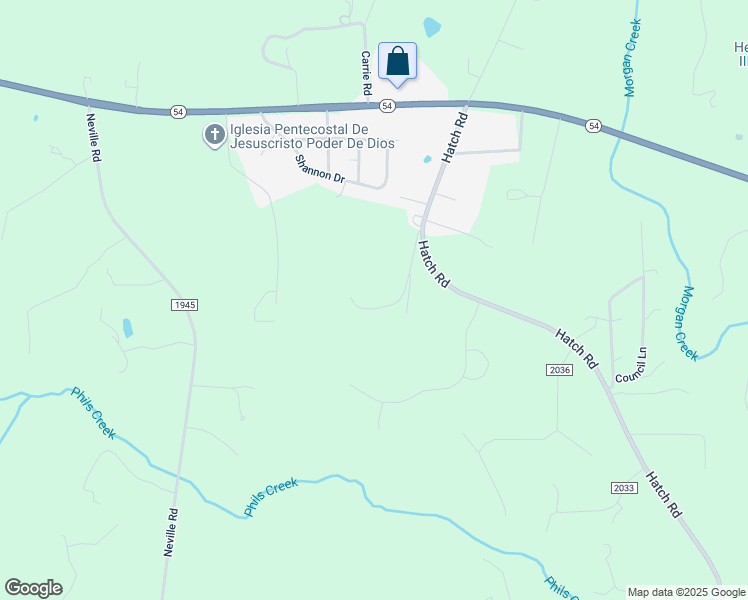 map of restaurants, bars, coffee shops, grocery stores, and more near 911 Harward Lane in Chapel Hill