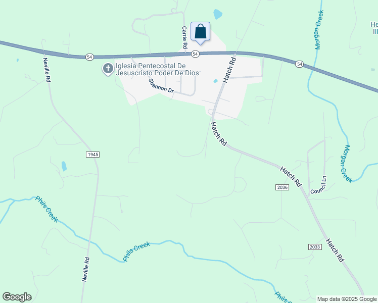 map of restaurants, bars, coffee shops, grocery stores, and more near 911 Harward Lane in Chapel Hill