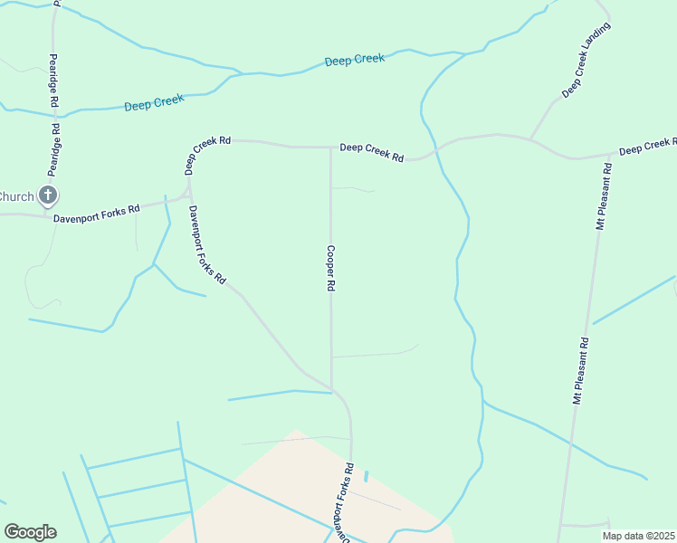 map of restaurants, bars, coffee shops, grocery stores, and more near Cooper Road in Creswell