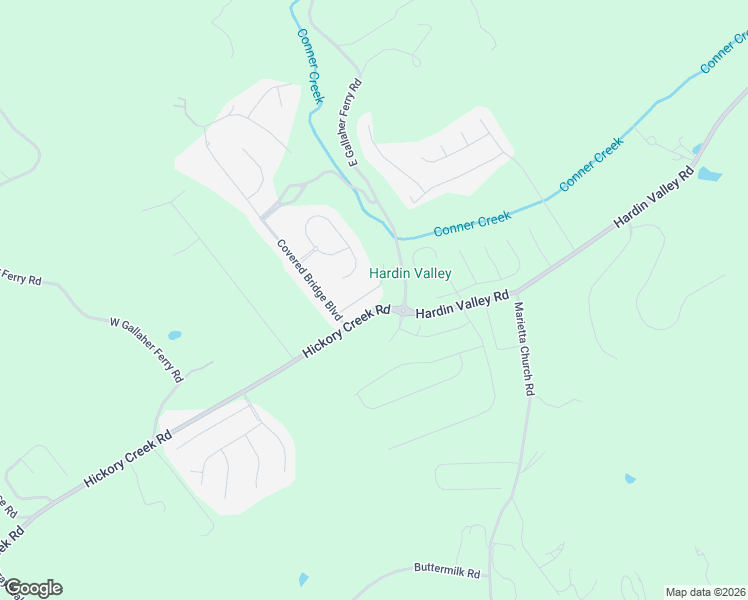 map of restaurants, bars, coffee shops, grocery stores, and more near 12330 Conner Springs Lane in Knoxville