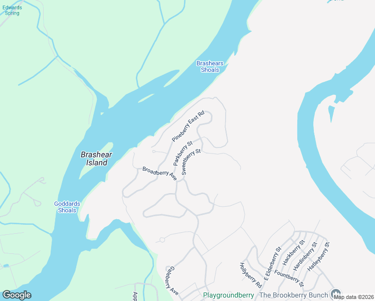 map of restaurants, bars, coffee shops, grocery stores, and more near 115 Parkberry Street in Oak Ridge