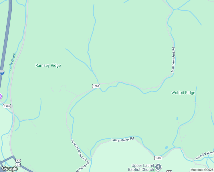 map of restaurants, bars, coffee shops, grocery stores, and more near 954 Puncheon Fork Road in Mars Hill