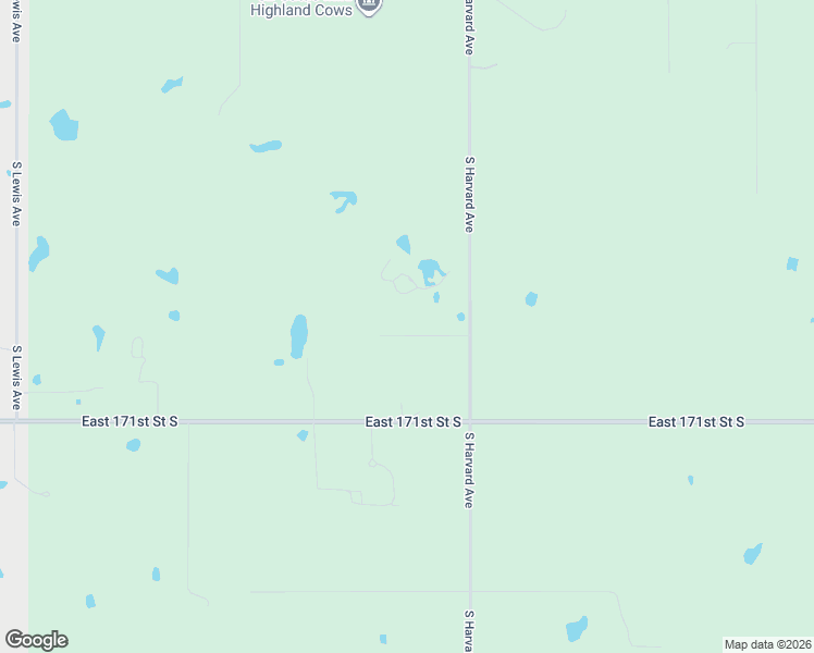 map of restaurants, bars, coffee shops, grocery stores, and more near 16728 South Harvard Avenue in Bixby