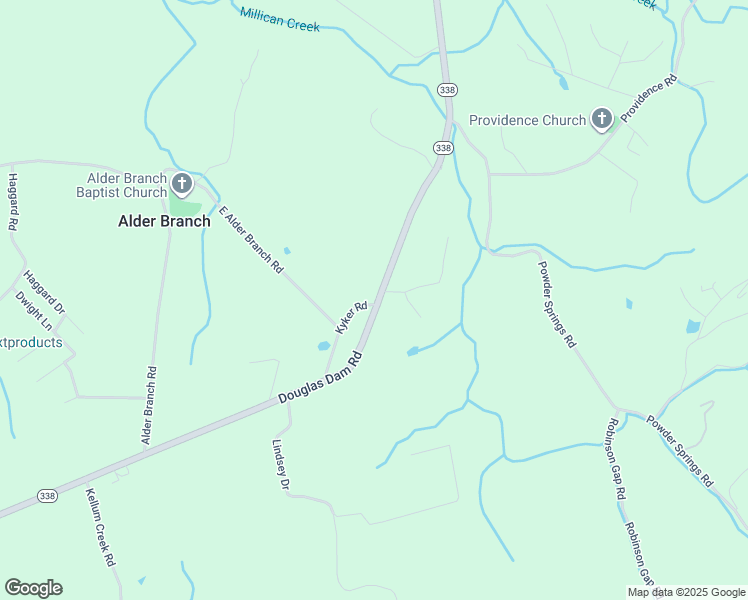 map of restaurants, bars, coffee shops, grocery stores, and more near 2204 Douglas Dam Road in Sevierville