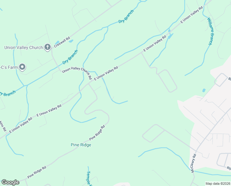 map of restaurants, bars, coffee shops, grocery stores, and more near 1913 East Union Valley Road in Seymour