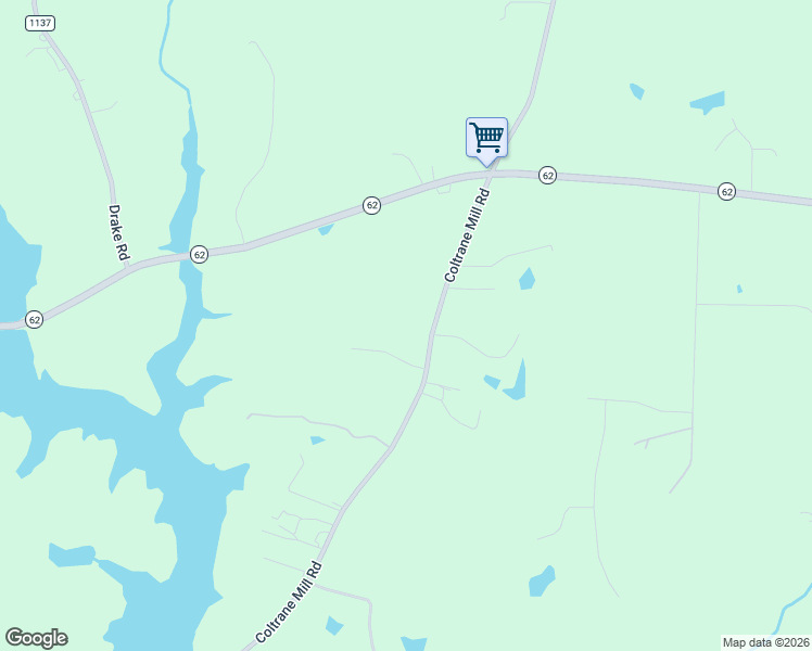 map of restaurants, bars, coffee shops, grocery stores, and more near 6838 Coltrane Mill Road in Randleman